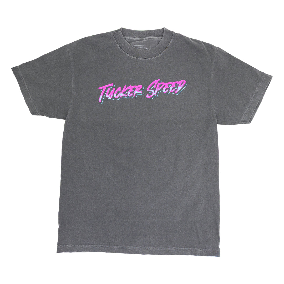 Tucker Speed Ogden Nights T-Shirt - Faded Black