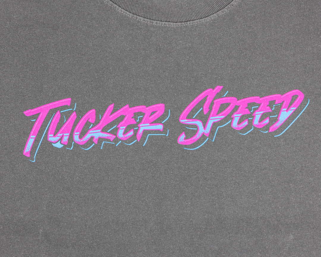 Tucker Speed Ogden Nights T-Shirt - Faded Black