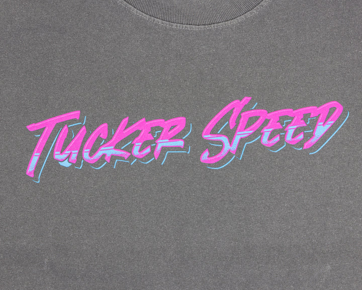 Tucker Speed Ogden Nights T-Shirt - Faded Black