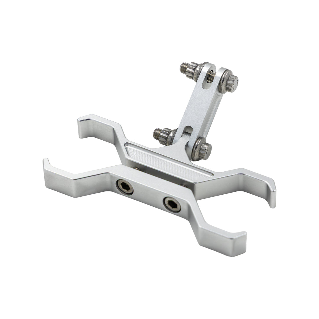 Tucker Speed 8" Pullback Handlebar Risers - Forged Carbon Inlay