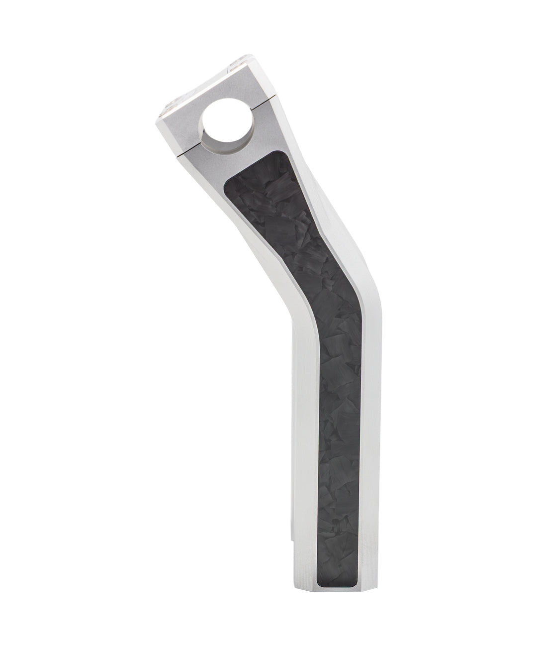 Tucker Speed 8" Pullback Handlebar Risers - Forged Carbon Inlay