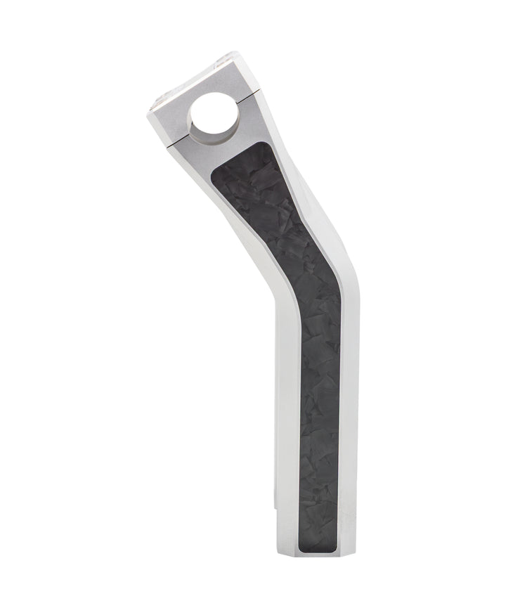 Tucker Speed 8" Pullback Handlebar Risers - Forged Carbon Inlay