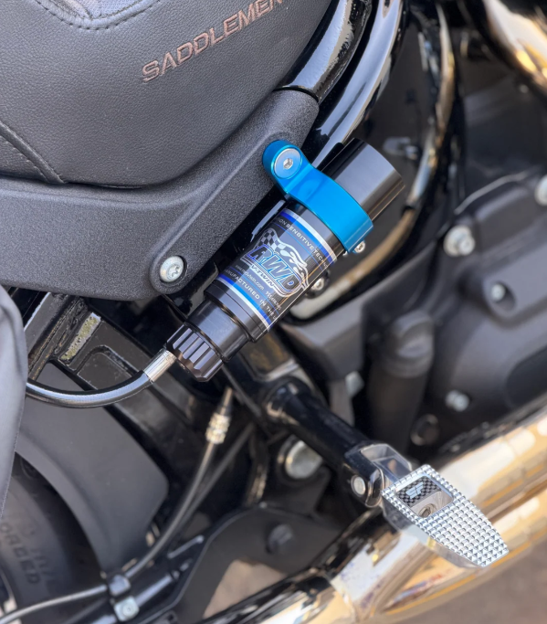 RWD Softail Monoshock Billet Side Mount