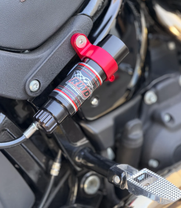 RWD Softail Monoshock Billet Side Mount