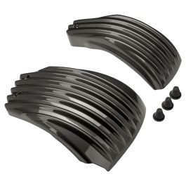 Color Matched Ribbed Battery Covers for Harley® Softail '18-'24