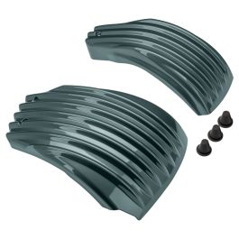 Color Matched Ribbed Battery Covers for Harley® Softail '18-'24