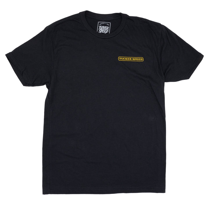 Tucker Speed Piston T-Shirt - Black