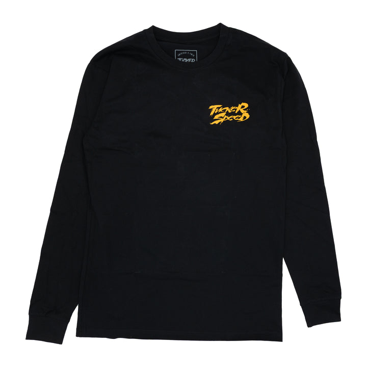Tucker Speed Reaper Long Sleeve T-Shirt - Black