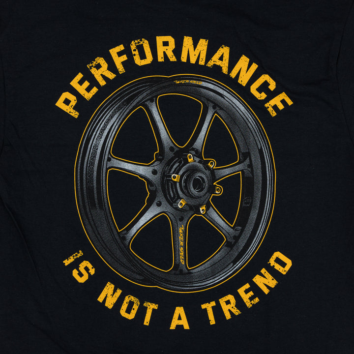 Tucker Speed Performance Is Not A Trend T-Shirt - Black