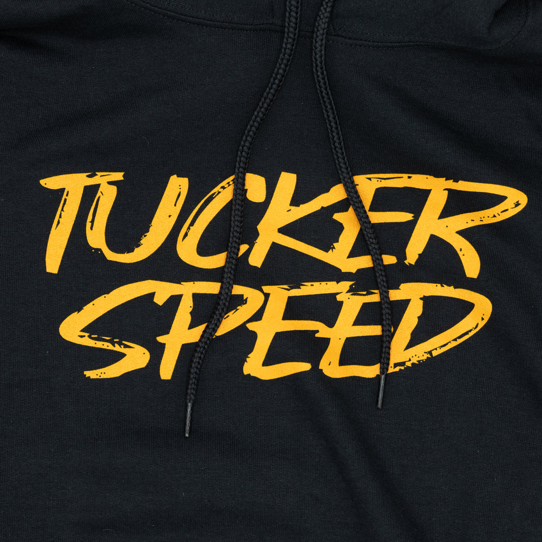 Tucker Speed Performance Is Not A Trend Pullover Hoodie - Black