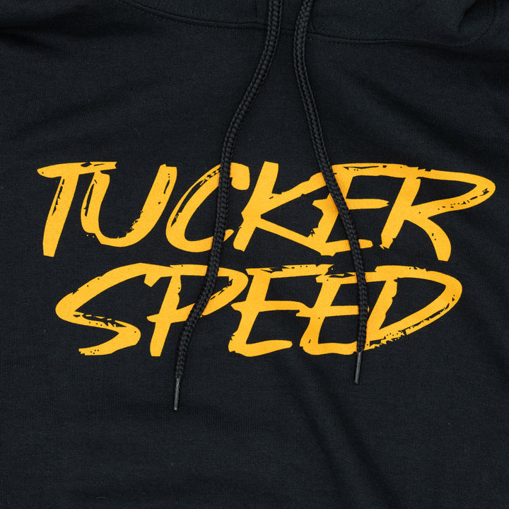 Tucker Speed Performance Is Not A Trend Pullover Hoodie - Black