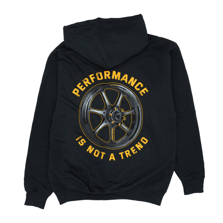 Tucker Speed Performance Is Not A Trend Pullover Hoodie - Black