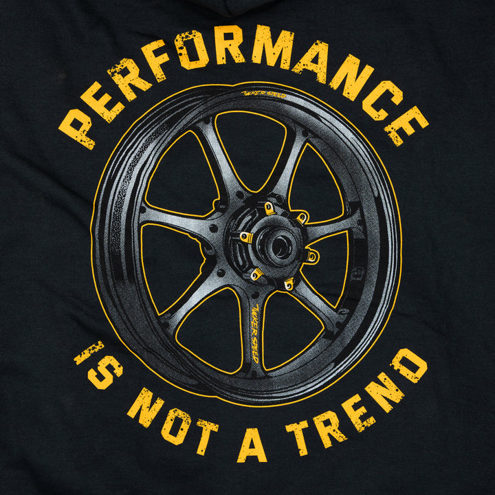 Tucker Speed Performance Is Not A Trend Pullover Hoodie - Black