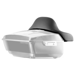 Unpainted King Tour Pack w/ Full Backrest & Chrome Hardware for Harley® Touring '97-'26