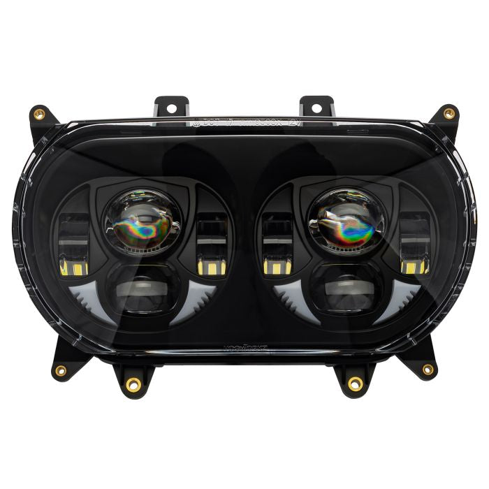 HogWorkz Dual Visionz LED Headlight for Harley® Road Glide '15-'23 - HW195038