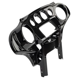 Vivid Black Front Inner Speedometer Cowl Fairing for Harley® Touring '14-'23