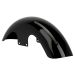 Vivid Black 19" Mid-Length Front Fender for Harley® Touring '96-'23