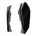 Vivid Black Mid-Frame Air Deflectors for Harley® Touring '09-'26