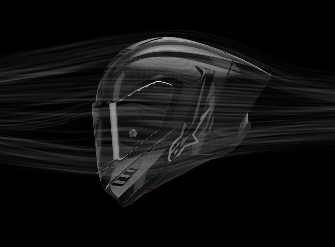 Alpinestars Supertech R10 Solid Carbon Fiber Helmet