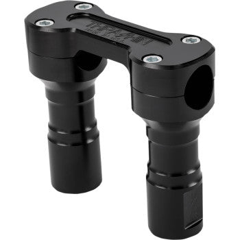 Thrashin Supply Hole Shot Risers - 4" - Black