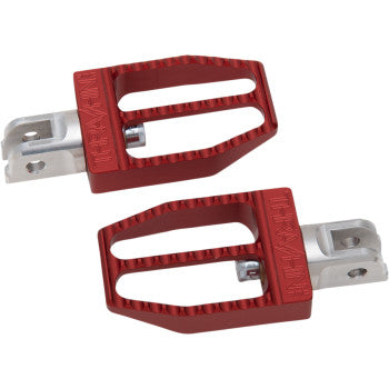 Thrashin Supply Militant Footpegs - Front- Red - Softail