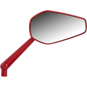Arlen Ness Mini Stocker Mirror - Left Mirror - Red
