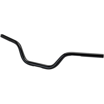 Biltwell Tracker High O/S Handlebar - 1-1/8" - TBW - Black