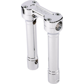 Thrashin Supply Hole Shot Risers - 8" - Chrome