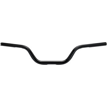 Biltwell Tracker High O/S Handlebar - 1-1/8" - TBW - Black