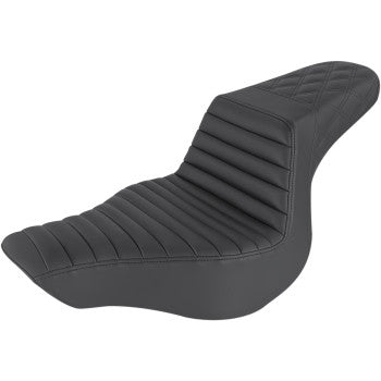 Saddlemen Step-Up Seat - Tuck & Roll / Lattice Stitch Rear - Breakout FXSB