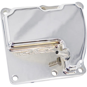 Trask Check M8 Vented Transmission Top Cover - Chrome