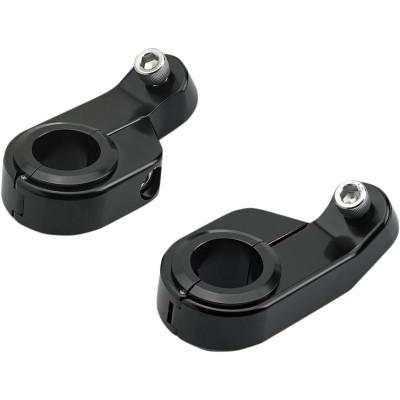 Angled Black O/S Speed Clamps - Handlebars & Controls - Biltwell (4598818209869)