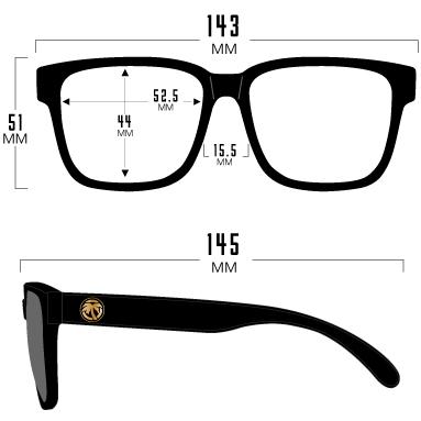 Heatwave Visual Apollo Sunglasses: Black (4757967405133)