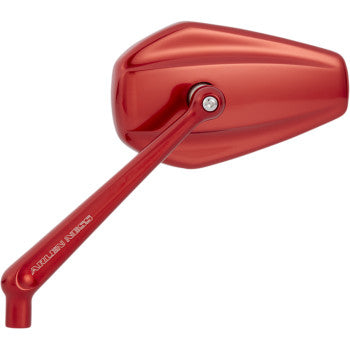 Arlen Ness Mini Stocker Mirror - Left Mirror - Red