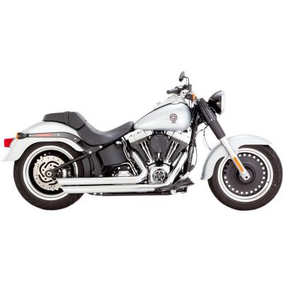 Big Shots Staggered And Long 2-Into-2 Exhaust Systems - Vance & Hines - Exhaust - Softail 86-17 (4598720364621)