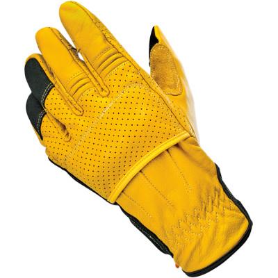 Black/Gold Borrego Glove Xs - Gloves - Biltwell (4598750085197)