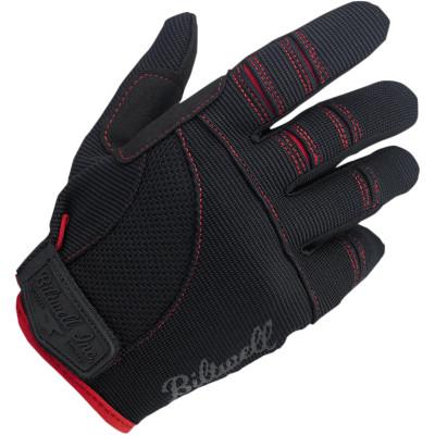 Black/Red Moto Gloves Xs - Gloves - Biltwell (4598758899789)
