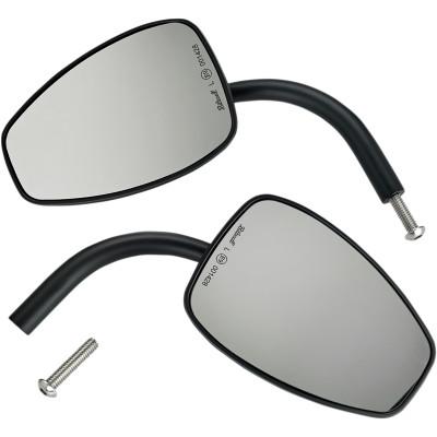 Black Tear Drop Mirrors - Handlebars & Controls - Biltwell (4598811951181)