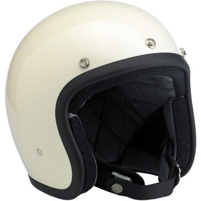 Bonanza Helmet Gloss Vintage White Xs - Helmets - Biltwell (4598829514829)