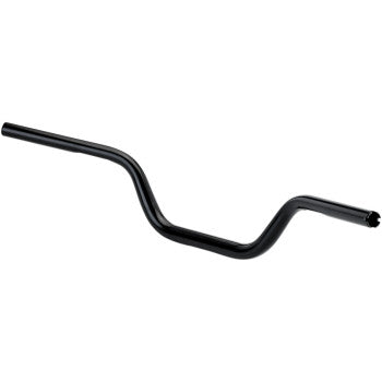 Biltwell Tracker High O/S Handlebar - 1-1/8" - TBW - Black