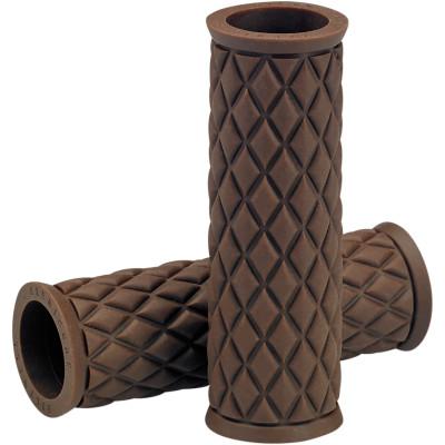 Chocolate Alumicore Grip Set - Handlebars & Controls - Biltwell (4598773809229)