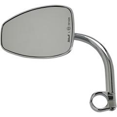 Chrome Tear Drop Mirror W/Mount 1" - Handlebars & Controls - Biltwell (4598812737613)