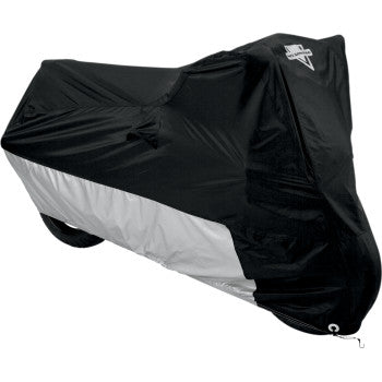 Nelson Rigg Deluxe All-Season Motorcycle Cover - Black / Silver