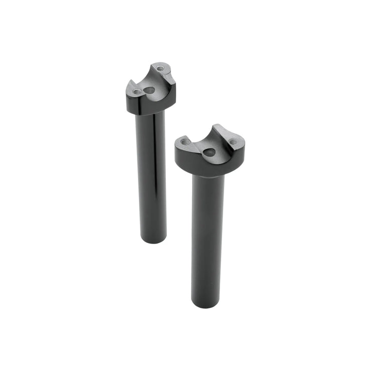 Drag Specialties Forged Aluminum Handlebar Risers 1.7", Black (4598821060685)