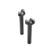 Drag Specialties Forged Aluminum Handlebar Risers 5.5", Black (4598821257293)