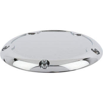 Thrashin Supply M8 Derby Cover - Dished - Chrome