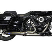 S&S Diamondback 2-Into-1 Exhaust System - Stainless Steel - M8 Touring