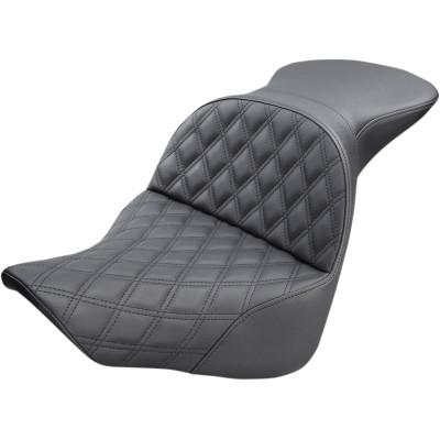 Explorer Lattice Stitch Touring Seat - Saddlemen - Seats & Sissy Bars - Softail 18-Newer (4598888759373)