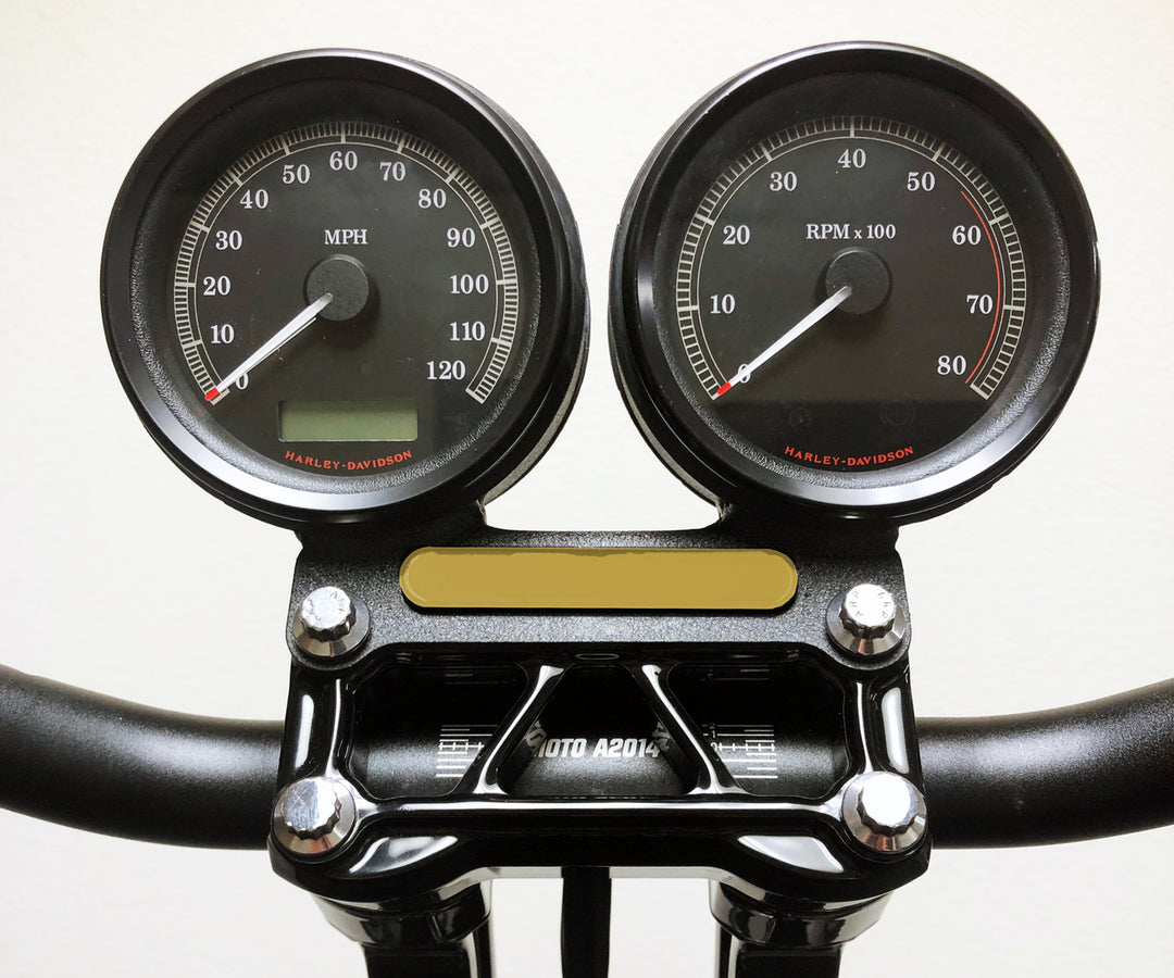 31 State Gauge Bracket Indicator Block-Off Plate