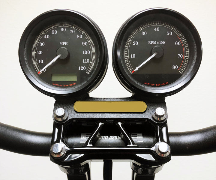 31 State Gauge Bracket Indicator Block-Off Plate